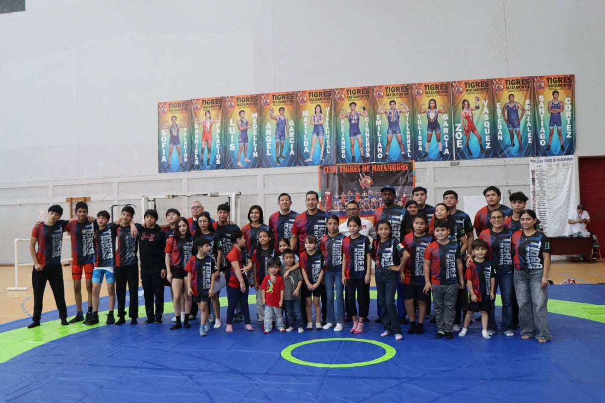 Luchas asociadas en Matamoros estrenan equipamiento oficial de competencia