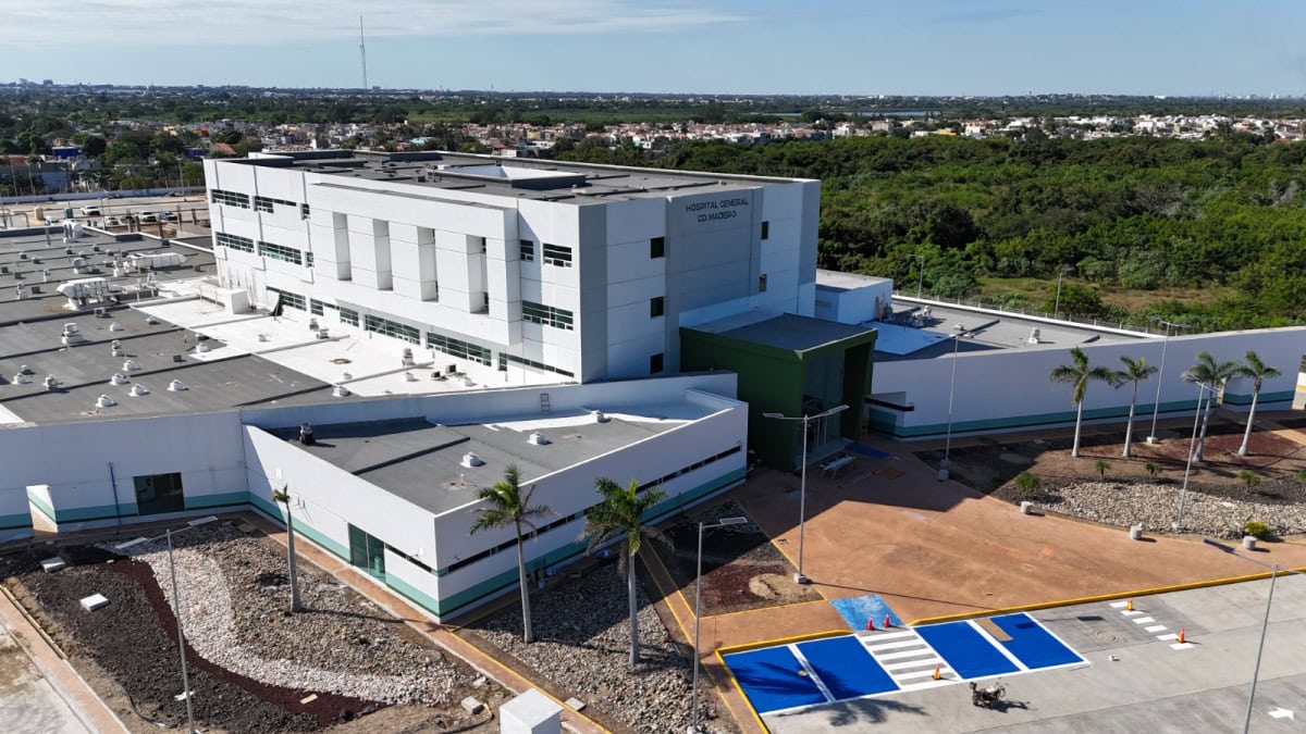 Hospital de Ciudad Madero avanza con equipamiento nuevo y obra casi lista