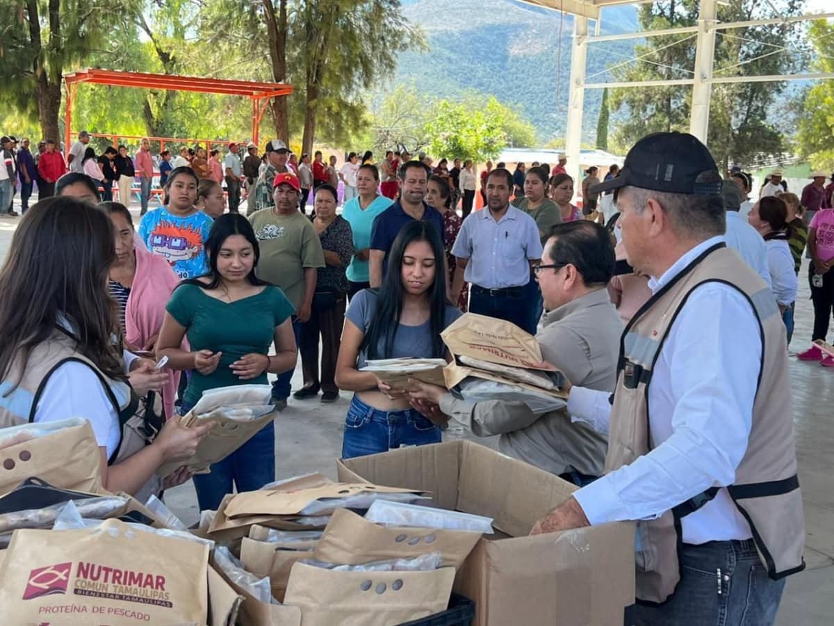 Frontera chica revisa abasto de pescado para comedores Nutrimar