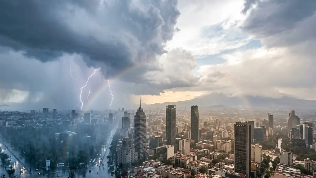 Calor extremo y tormentas aisladas marcan el pronóstico