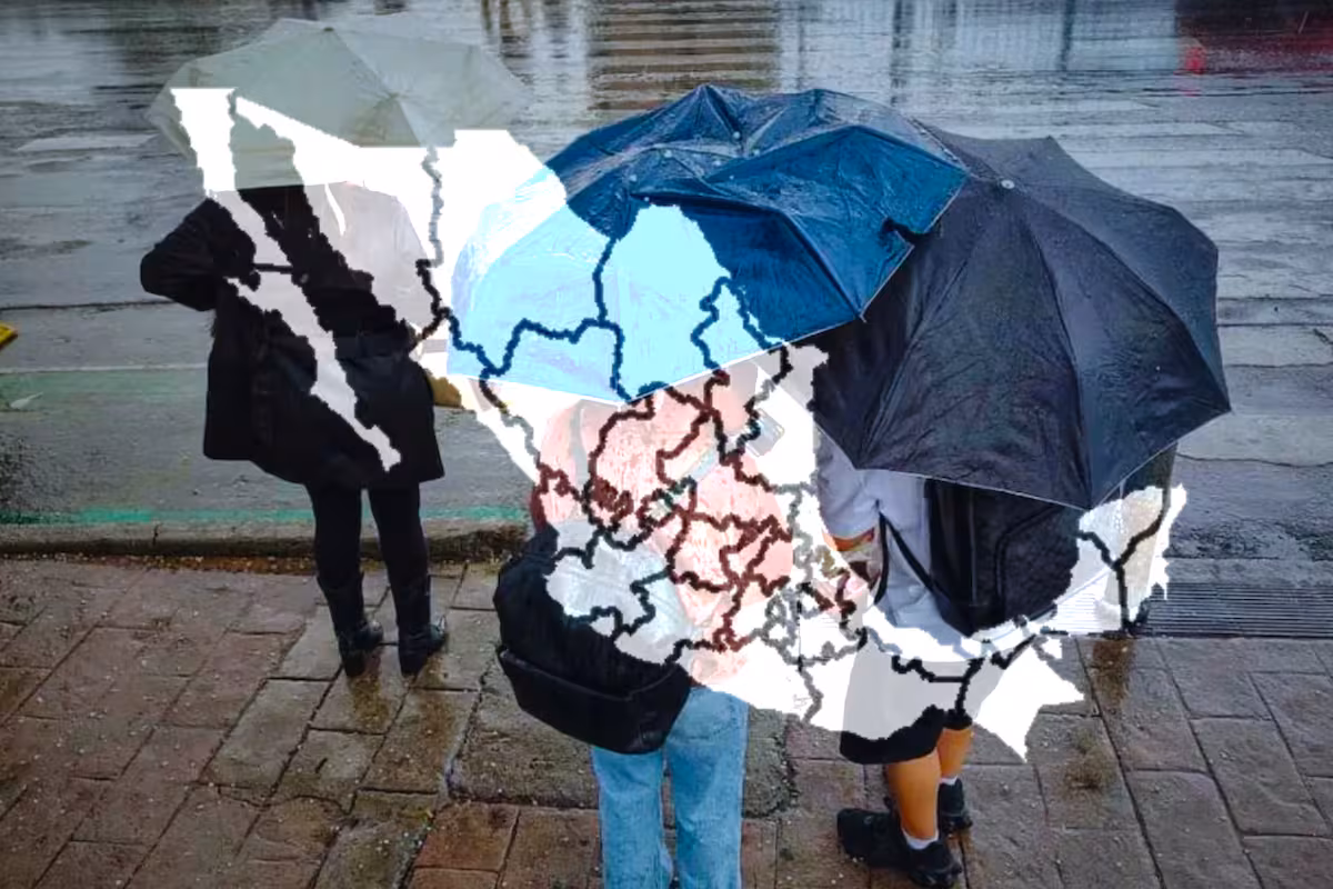 Frente frío 45 combina lluvias, viento y calor intenso