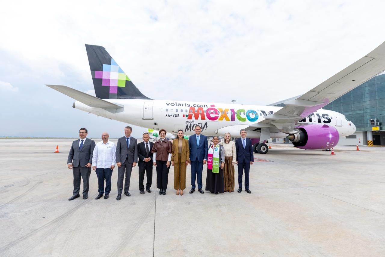 Un avión embajador llevará la marca México a nuevos mercados