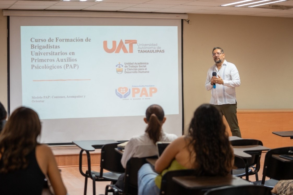 UAT fortalece bienestar emocional con nueva brigada de primeros auxilios psicológicos